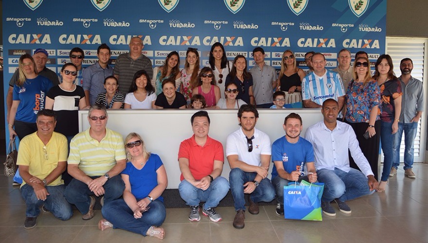 Destaques da Caixa conheceram o CT da SM Sports Destaques da Caixa conheceram o CT da SM Sports