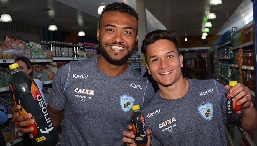 Artur e Sílvio foram às compras no Muffato da Duque!