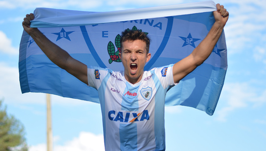 Dagoberto também se junta ao Tubarão na busca pela Série A! Dagoberto também se junta ao Tubarão na busca pela Série A!